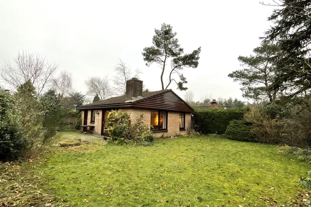 View of the house from the garden