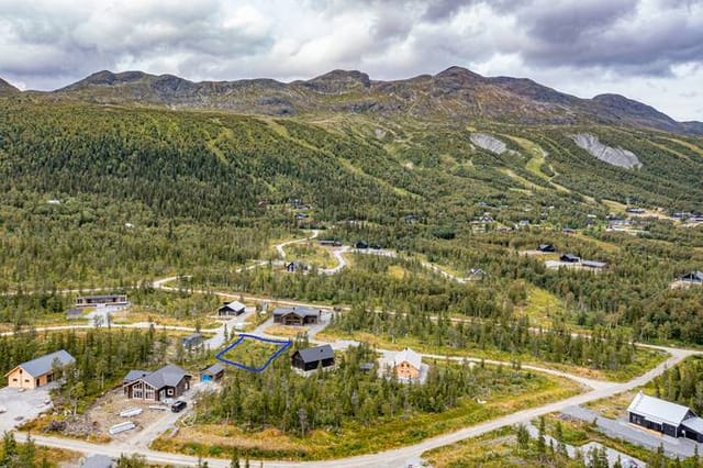 Plot on Orrstigen 23 Kittelfjäll Vilhelmina kommun