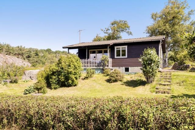 Exterior view of the holiday home