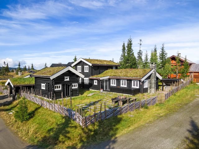 Nordvik avd. Frogner presents Karihaugan 20 - An attractive and spacious holiday property with a cabin and guest cabin.