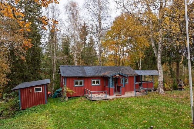 Front view of the holiday home