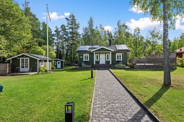 Exterior view of the holiday home
