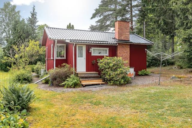 Exterior view of the holiday home