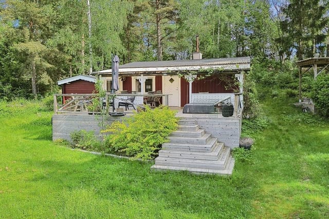 Front view of the holiday home