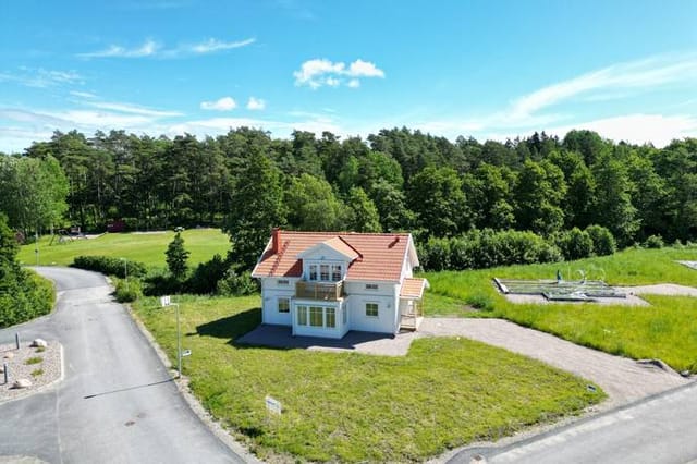 Front view of the house