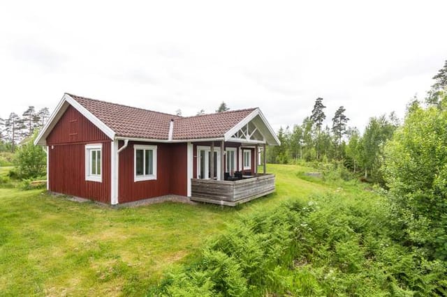 Exterior view of the holiday home