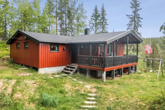 Front view of the cabin