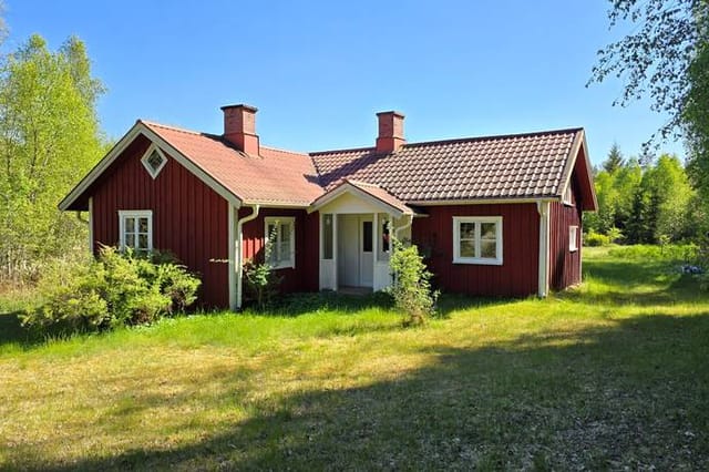 Front view of the house