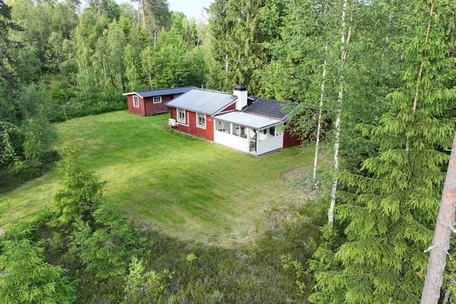 Exterior view of the holiday home