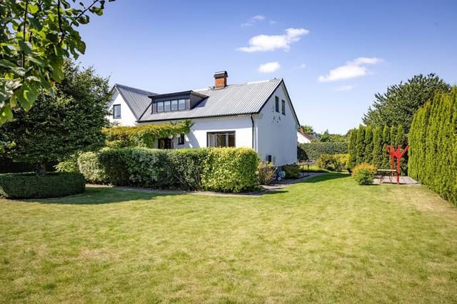 Front view of the house