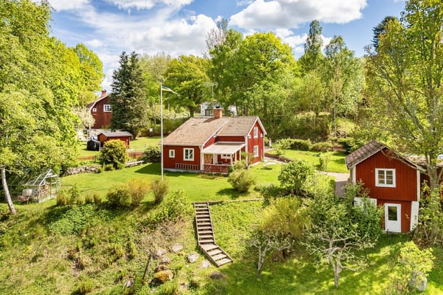 Exterior view of the country cottage