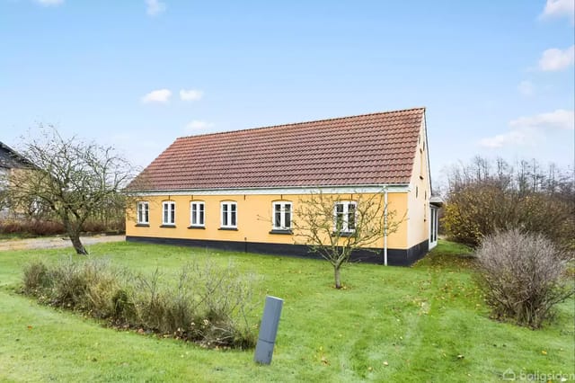 Front view of the house