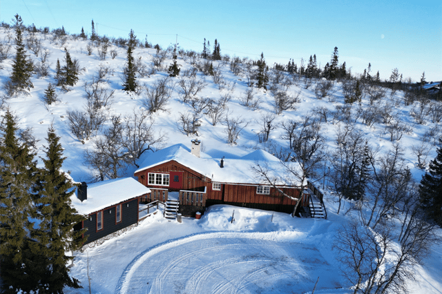 Exterior view of the vacation home