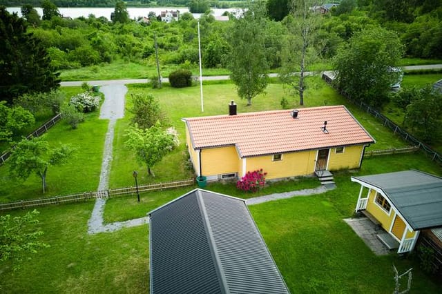 Front view of the holiday home