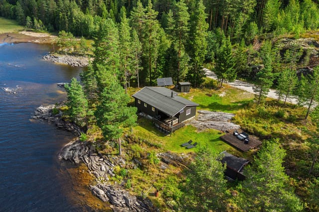 Front view of the cabin