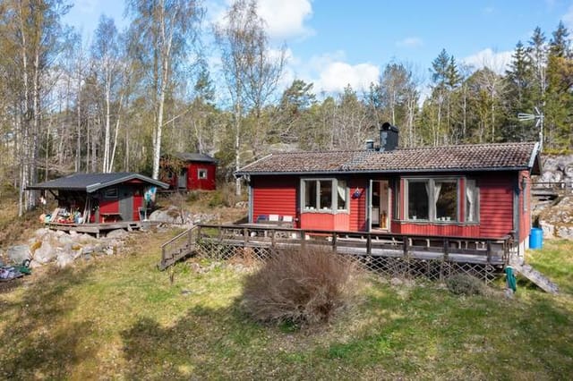 Main house and garden