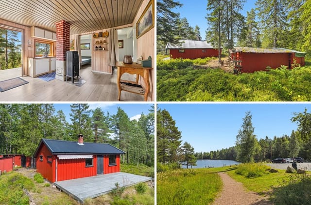 Welcome to Tverkenveien 115! A charming leisure property on one level in rural surroundings.