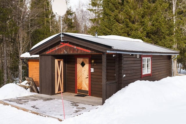 Exterior view of the holiday home