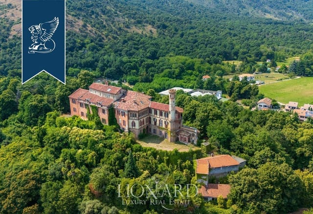 Castle in Caselette, Piedmont, Italy - Exterior