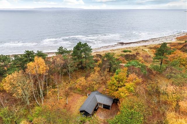 Front view of the cottage