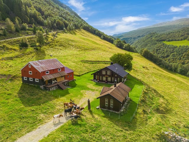 Welcome to Losråket 162! A unique property with an idyllic location 10-15 min from Oppdal center.