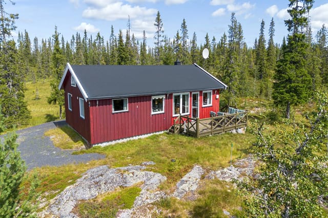 Real estate agent Siri Lyseng Solberg presents this leisure property