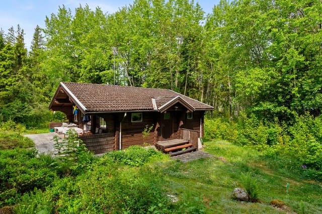 Exterior view of the holiday home