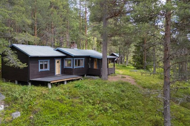 Exterior view of the holiday home