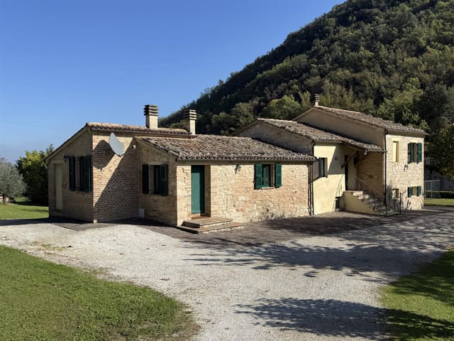 Restored house near Arcevia 