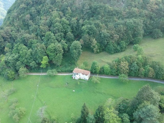 Panoramic view of the property