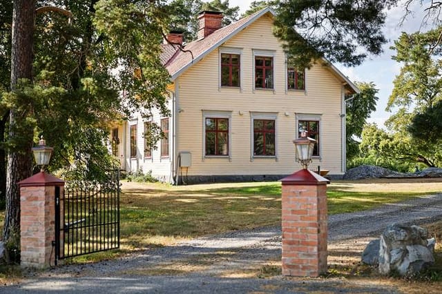 Exterior view of the property