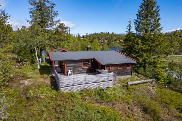 Front view of the cabin