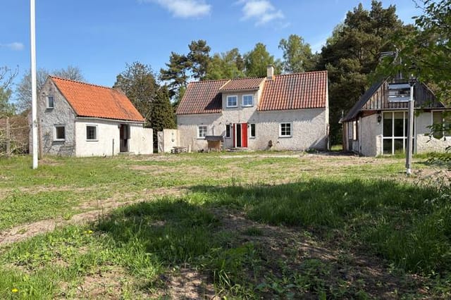 Front view of the house