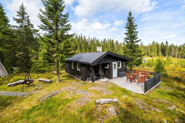 Welcome to this beautiful cabin in the attractive Høgåsen area.