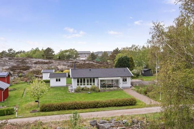 Exterior view of the holiday home