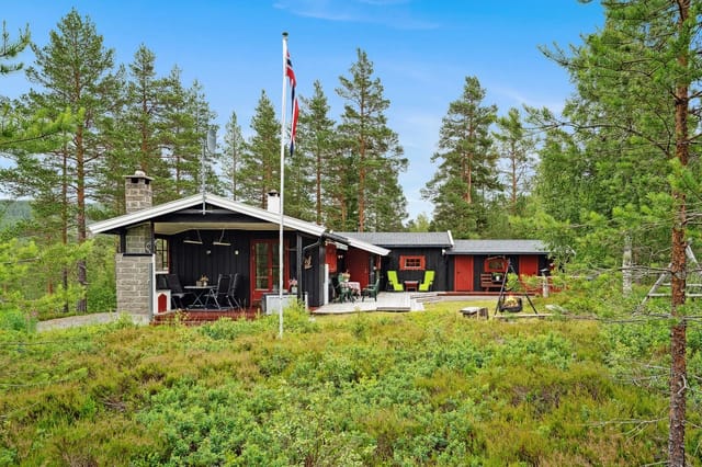 Front view of the holiday home