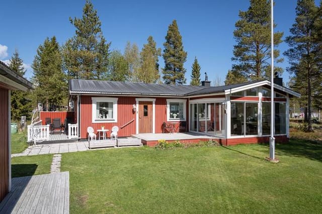 Exterior view of the holiday home