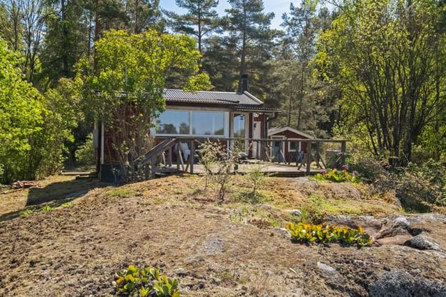 Exterior view of the holiday home