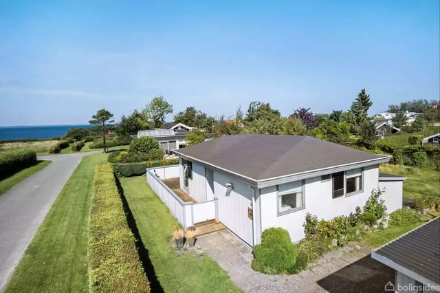 Front view of the holiday house