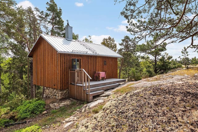 Exterior view of the holiday home