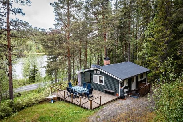 Exterior view of the holiday home