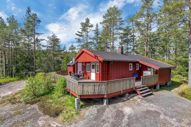 Welcome to Mosfjellveien 770! Cozy inland cabin in peaceful surroundings.