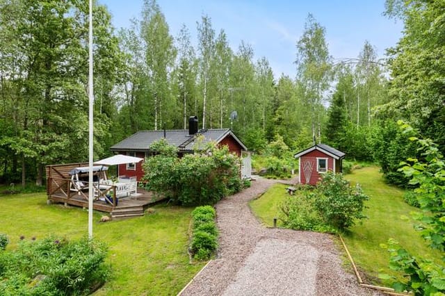 Front view of the holiday home