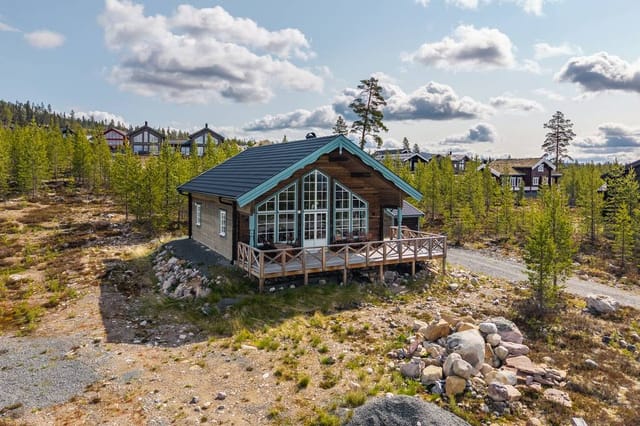 Exterior view of the cabin