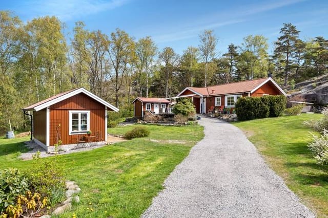 Front view of the house