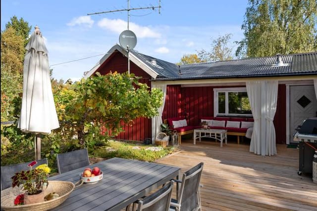 Front view of the holiday home