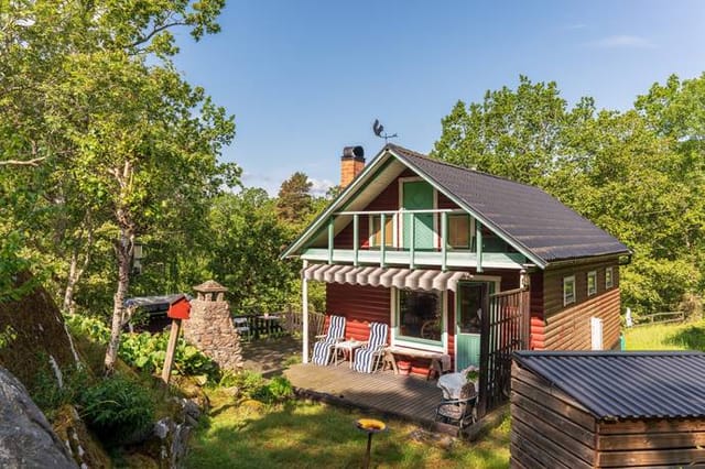 Exterior view of the holiday home