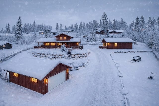 Beautiful, family-friendly and very well-maintained leisure property with an attractive location at popular Furutangen!