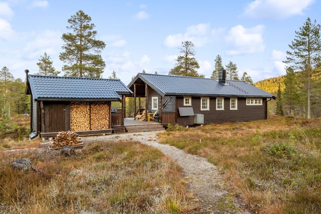 Welcome to Fjellvegen 1106, presented by EiendomsMegler 1 v/ Kjetil Sandmo. Photo: ELW Media (Espen Wåde)