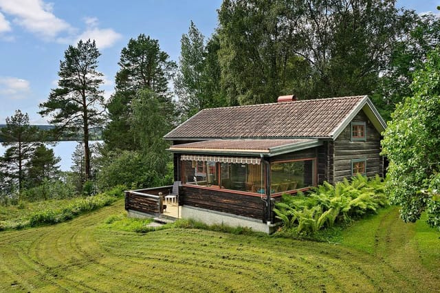 Main house and garden view